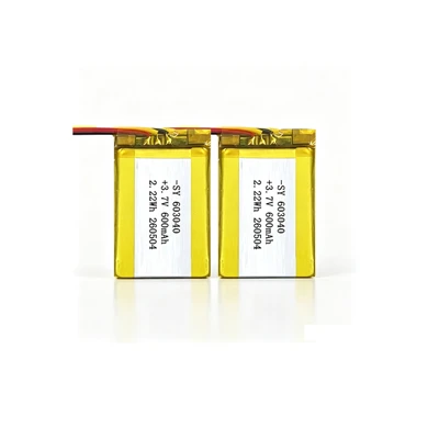 603040 Batteria al litio per cuffie Bluetooth